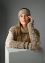 Hoofdband met fantasiesteek in Alta Moda Alpaca | Lana Grossa