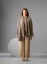 Vest met A-lijn look in Pelo Cashmere | Lana Grossa