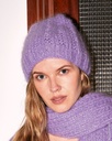 Muts met fantasiemotief in Mohair di Gio | Lana Grossa