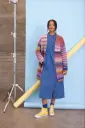 Top down halflange vest in Gomitolo Modo | Lana Grossa