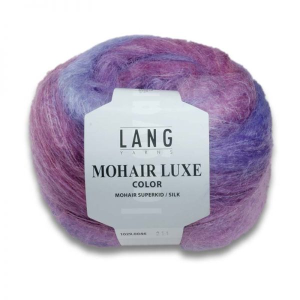 Lang Yarns Mohair Luxe 74 Teal