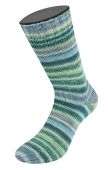 Cool Wool 4 Socks Print | Lana Grossa-7754