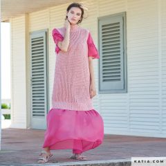 Debardeur tuniek in Cotton-Cashmere | Katia